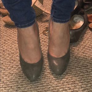 Giuseppe Zanotti grey embossed pumps